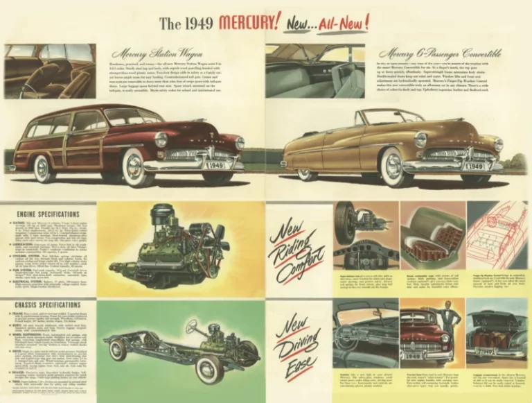 1949 Mercury Eight Brochure
